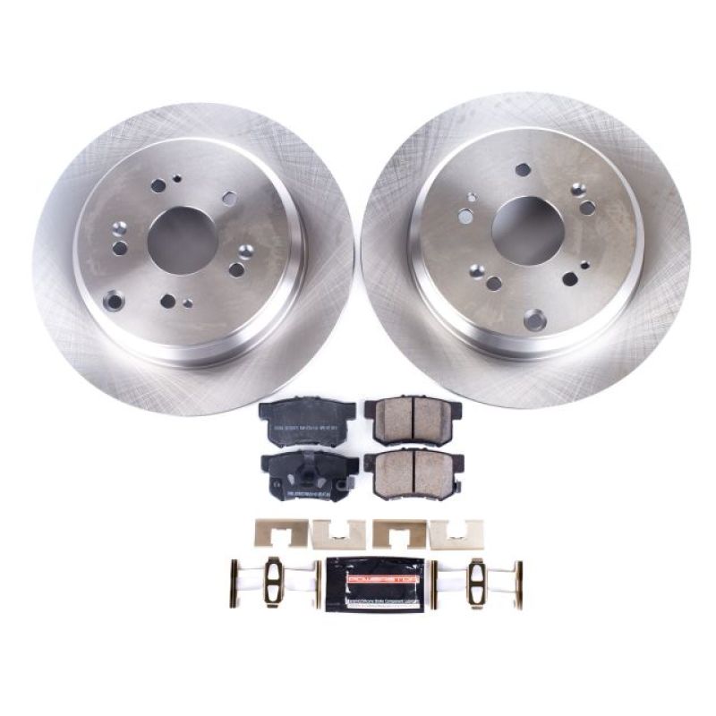 PowerStop Rear Autospecialty Brake Kit for 10-18 Acura RDX - OneFastShop