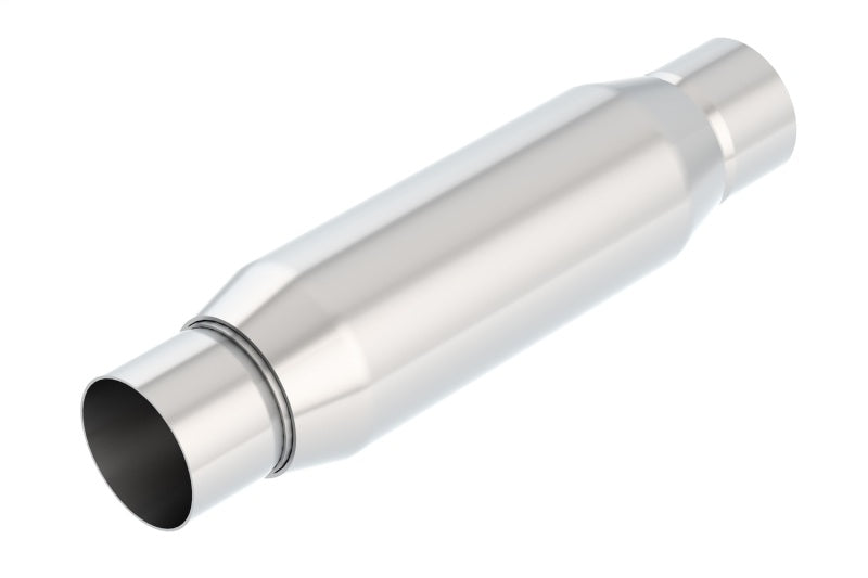 Borla CrateMuffler Resonator Option - 2.25" Center/Center, 3.5" Round x 10" - OneFastShop