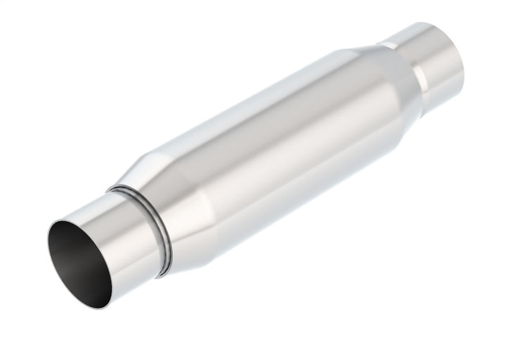 Borla CrateMuffler Resonator Option - 2.25" Center/Center, 3.5" Round x 10" - OneFastShop