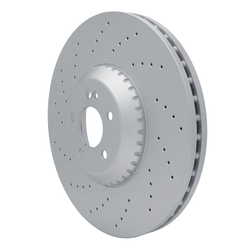 DFC Hi-Carbon Geomet Drilled Front Rotor - Mercedes S500 / S580 / Maybach S680 / S580e 2021-2026, image 3