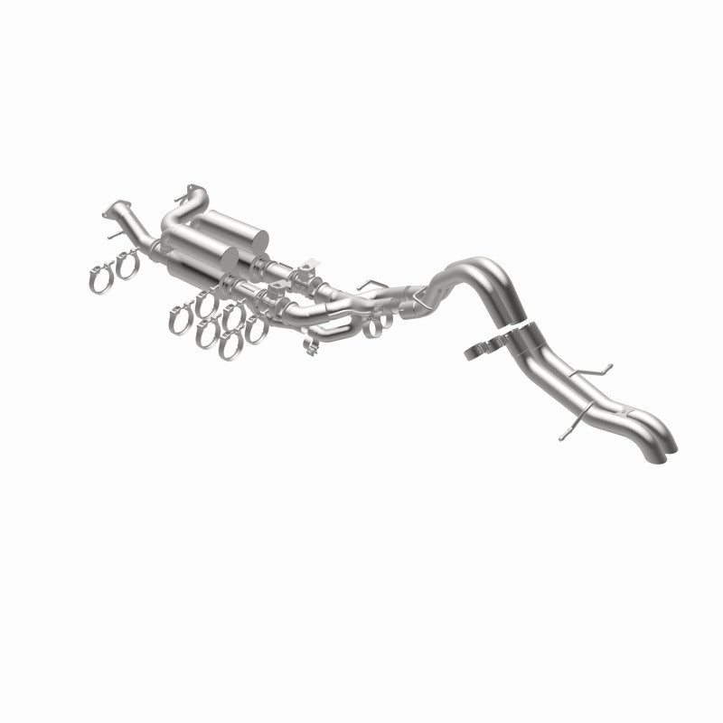 MagnaFlow Overland Series Cat-Back Exhaust System - Ford Bronco Raptor 3.0L (2022-2023) - OneFastShop