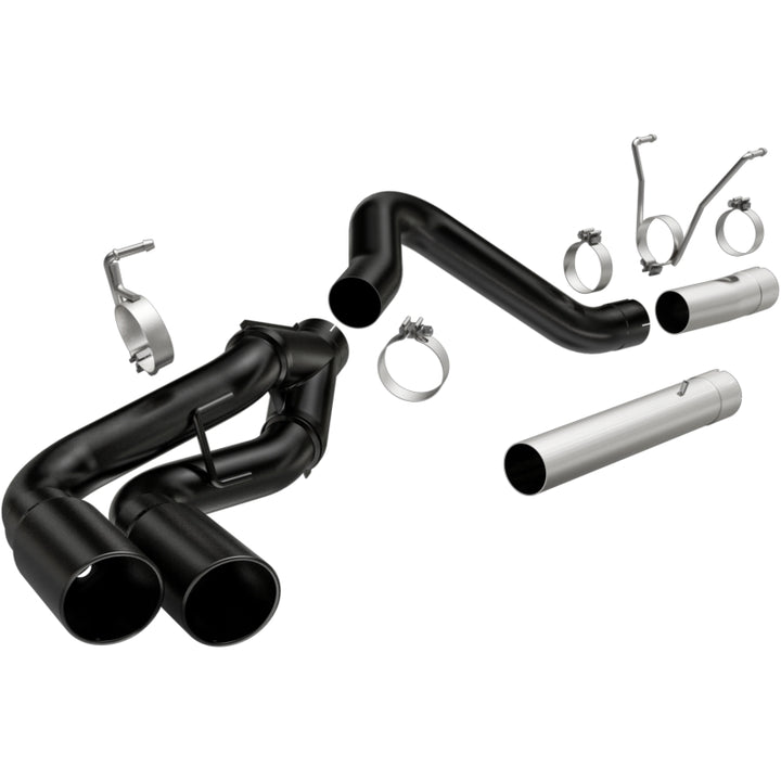 Magnaflow DPF-Back Exhaust System Black 4in Dual Exit Compatible with 07-17 Dodge Ram 2500/3500 6.7L - OneFastShop