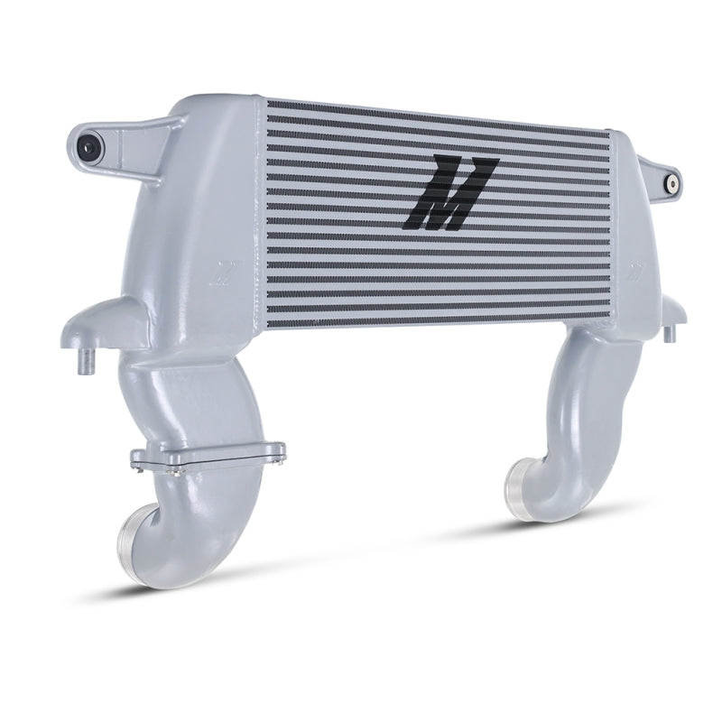 Mishimoto High Mount Intercooler Kit - Ford Bronco 2.3L 2021-2026 - Silver Core - Black Pipes, image 4