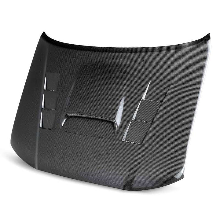 Seibon TS-Style Carbon Fiber Hood for 05-11 Toyota Tacoma - OneFastShop