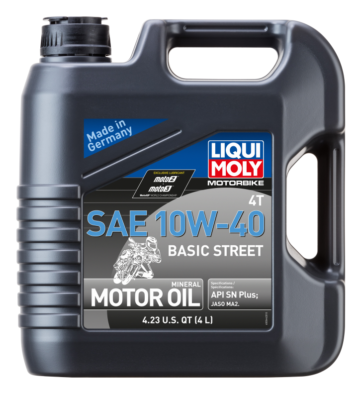 LIQUI MOLY 4L Motorbike 4T SAE 10W40 LIQUI MOLY 4L Motorbike 4T SAE 10W40