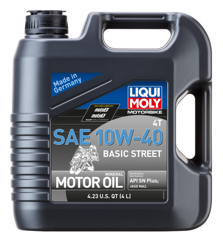 LIQUI MOLY 4L Motorbike 4T SAE 10W40 LIQUI MOLY 4L Motorbike 4T SAE 10W40