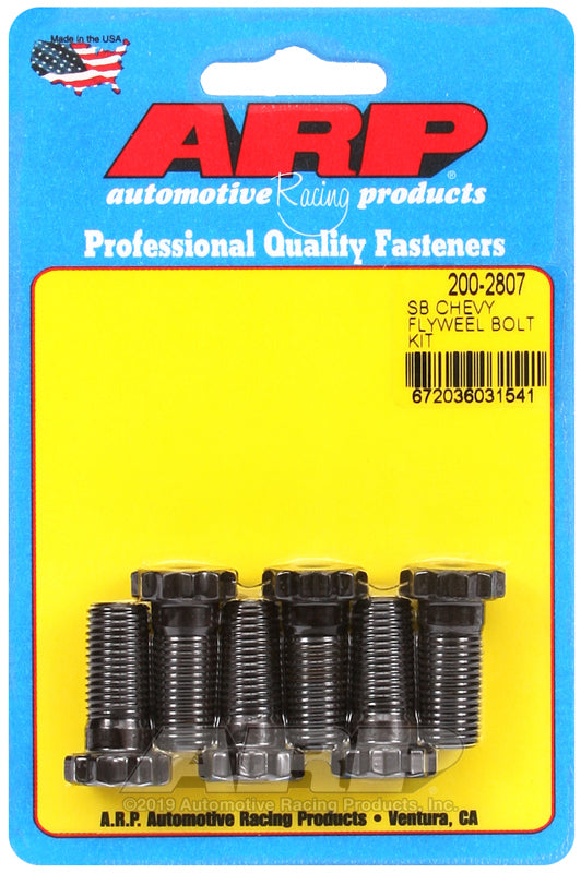 ARP 1987+ Chevrolet Small Block Rear Seal Flywheel Bolt Kit – (6 Pack) - OneFastShop