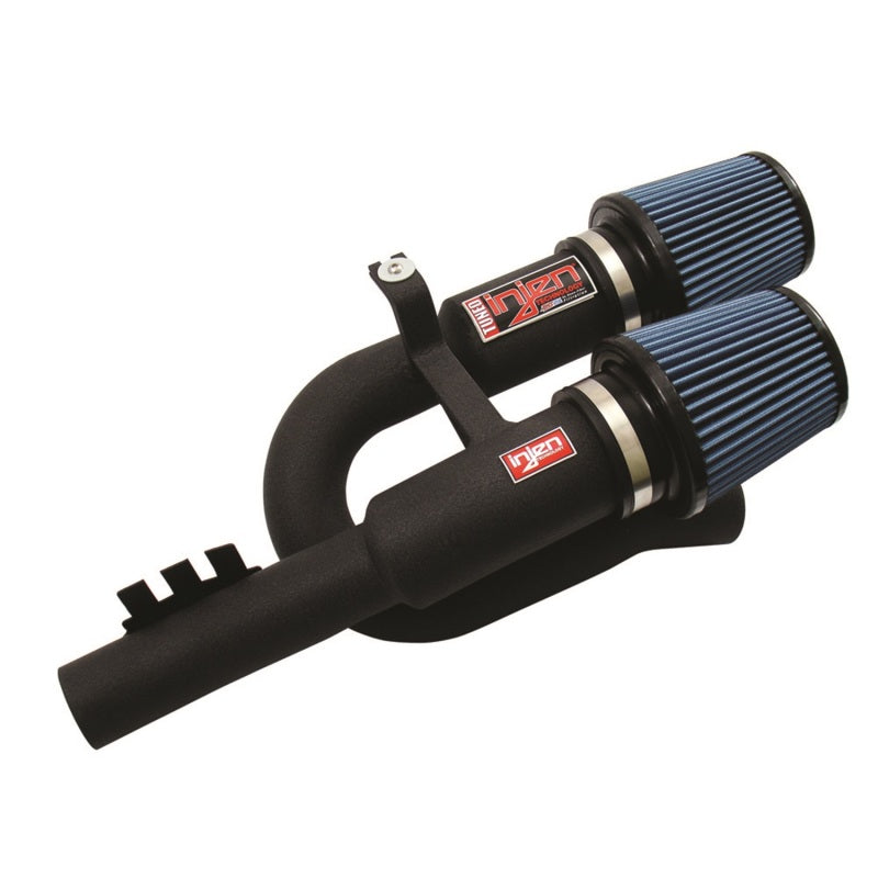 Injen Short Ram Intake Wrinkle Black for 2007-2010 BMW 335i E92 / 2008-2009 BMW 135i E82 3.0L L6 Twin