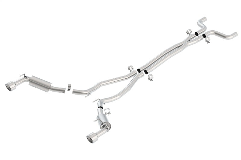 Borla Catback Exhaust for 2010 Camaro 6.2L V8 S Type - Camaro SS/ZL1