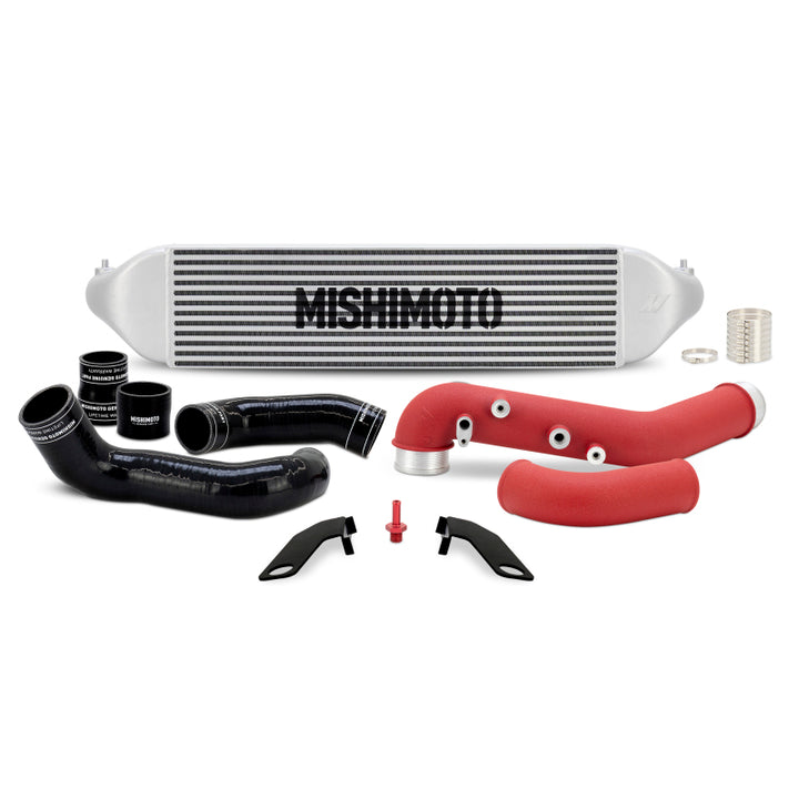 Mishimoto 2023+ Honda Civic Type-R Intercooler Kit With Pipes Silver/Red