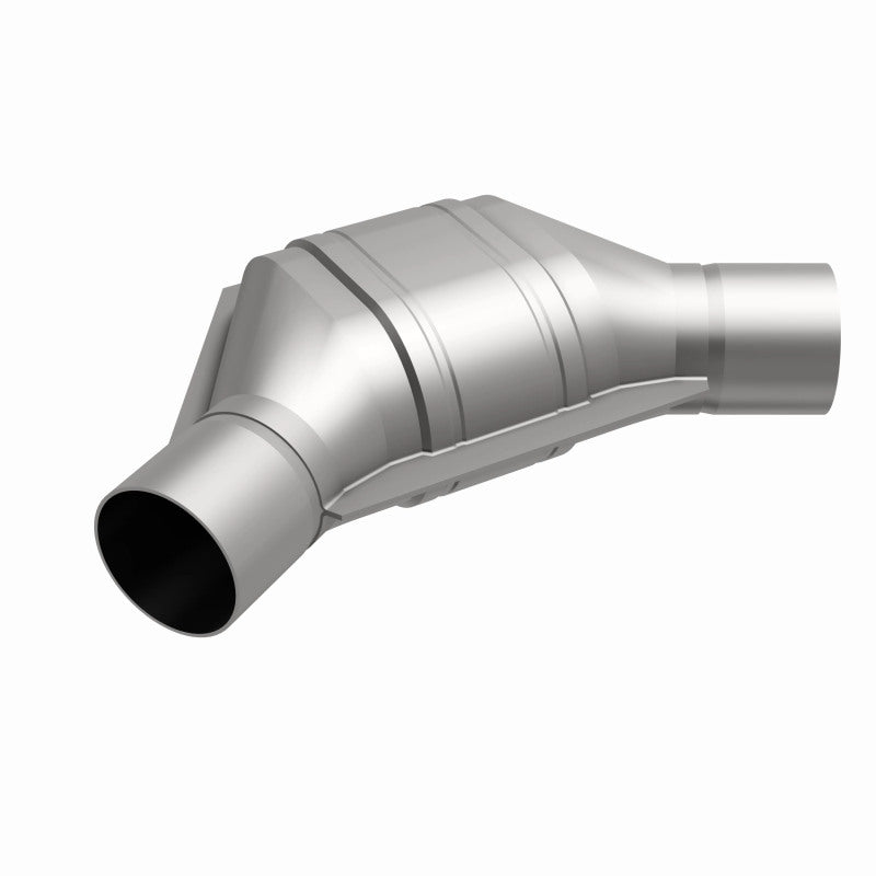 Magnaflow Conv Univ 2.25 Angled In/Out for Ford Mustang 1986-1995 and Mercury Capri 1986
