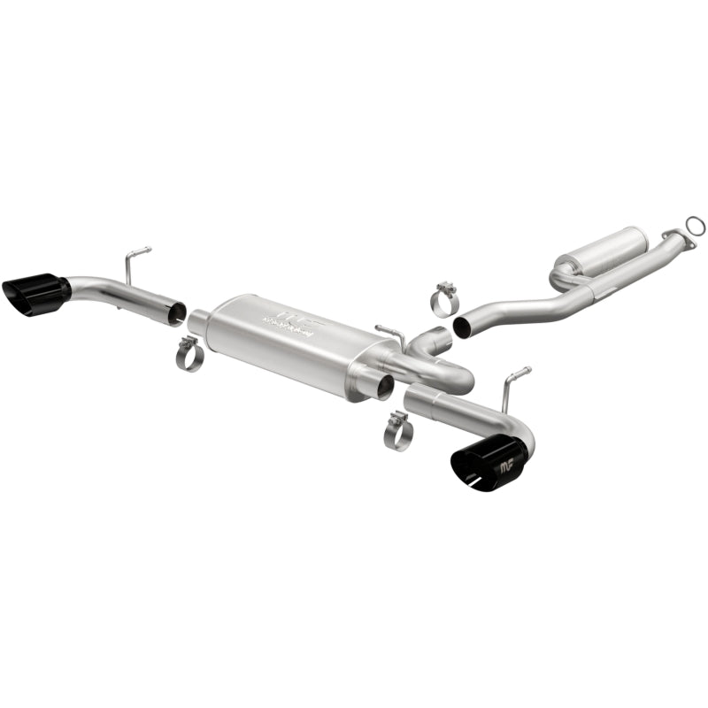 Magnaflow Street Series Cat-Back Exhaust System for 19-21 Toyota RAV4 - Dual Rear Exit - Black - OneFastShop