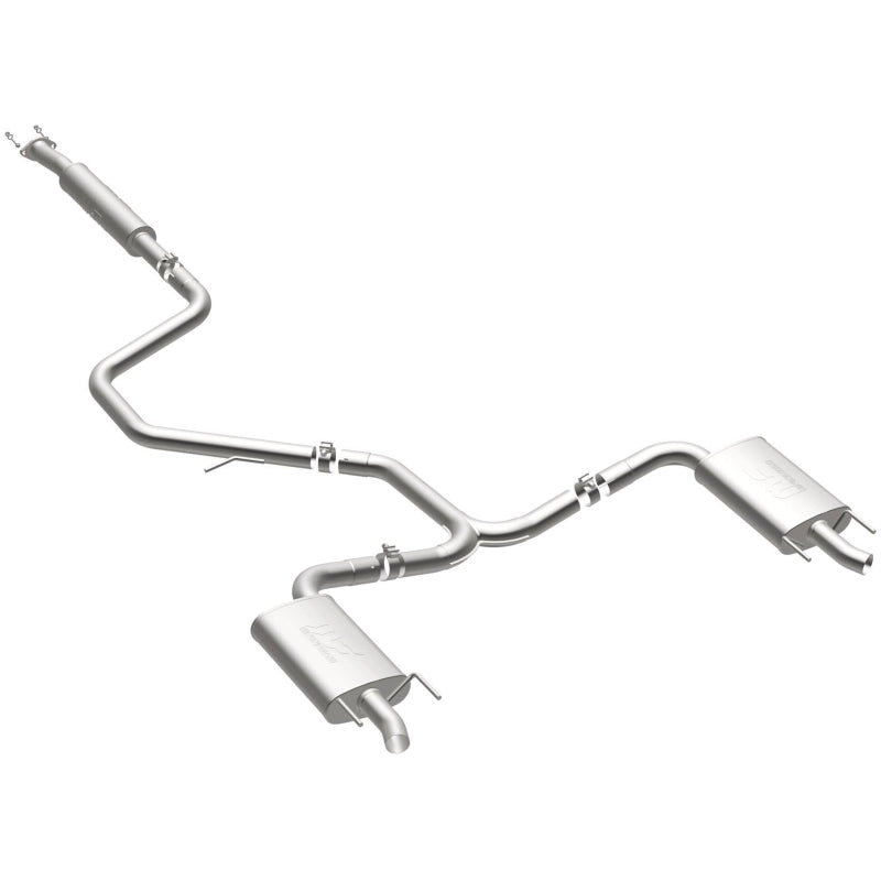 MagnaFlow Cat-Back Stainless Steel Exhaust System Dual Rear Exit Polished Tip - 2015 Chevrolet Impala 3.6L V6