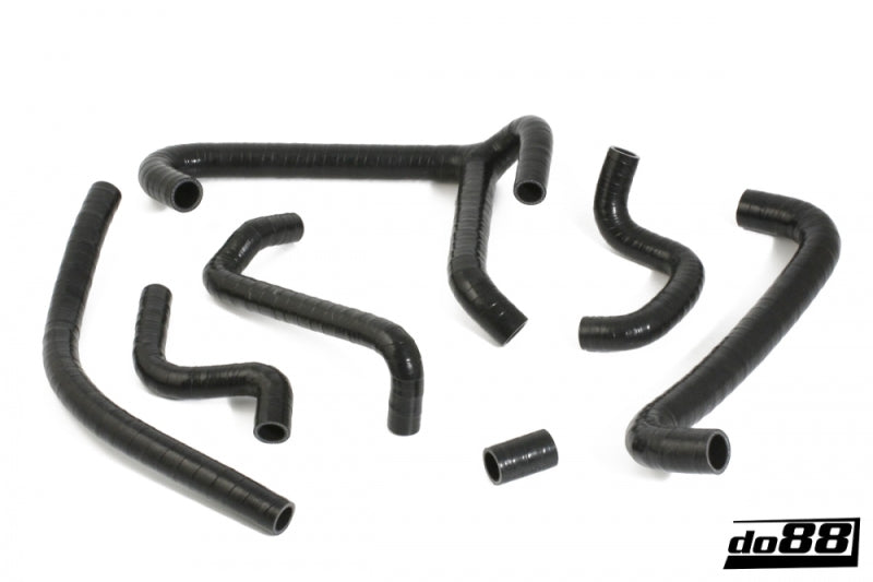 do88 Silicone Oil Hose Kit - Porsche 930 Turbo 1978-1989 - Black
