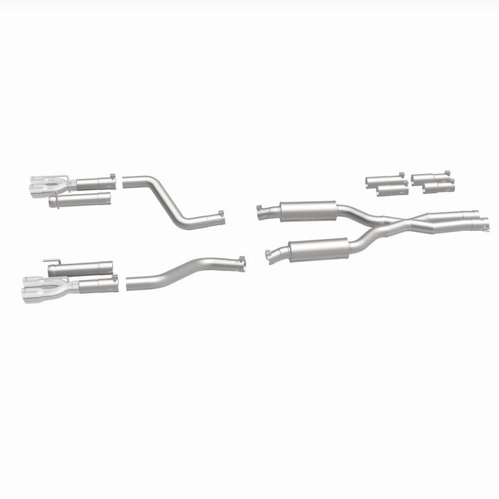 MagnaFlow Cat-Back Exhaust System with 3in Quad Tips - 2017+ Dodge Challenger - OneFastShop