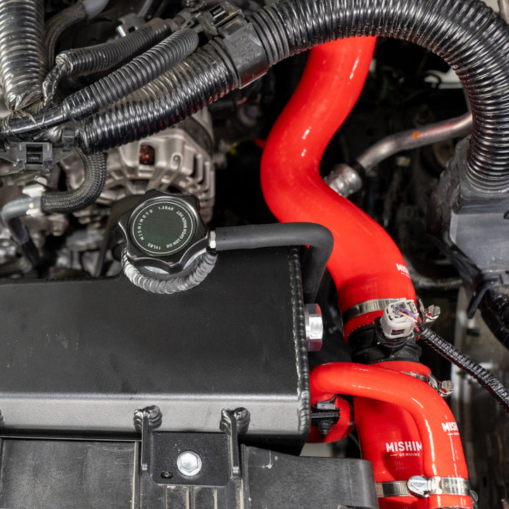 Mishimoto 2024+ Toyota Tacoma Silicone Coolant Hose Kit - AT - Red