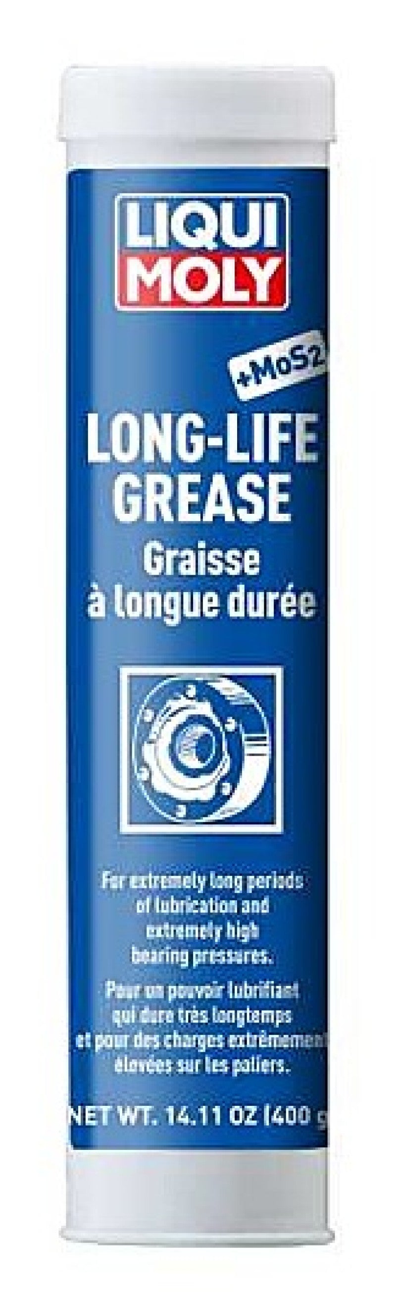 LIQUI MOLY Long-Life Grease + MoS2 400g for Select Chrysler, Ford, Isuzu, Jeep, and Moto Guzzi Models - OneFastShop