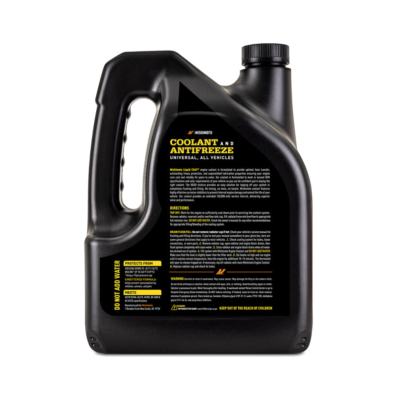 Mishimoto Liquid Chill Universal Coolant Yellow EG Compatibility