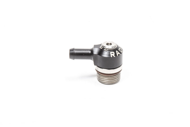 Radium Engineering 8AN ORB Swivel Banjo to 8.5MM Barb Fitting Stainless Steel Anodized Aluminum Construction