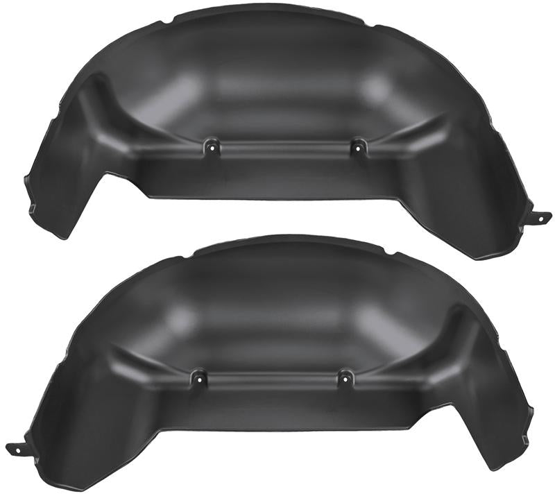 Husky Liners Rear Wheel Well Guards - Ford F-250 / F-350 Super Duty 2011-2016 - Black - Pair