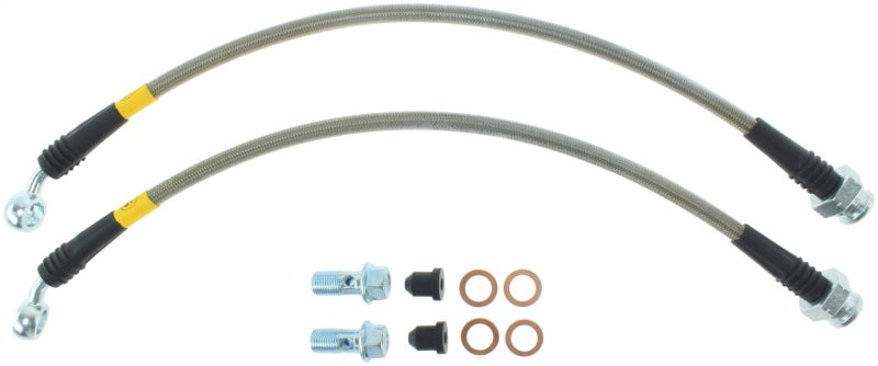 Stoptech Stainless Steel Brake Line Kit - Rear for Infiniti QX4 1997-2003, QX56 2004-2013, Nissan Armada 2005-2019 - OneFastShop