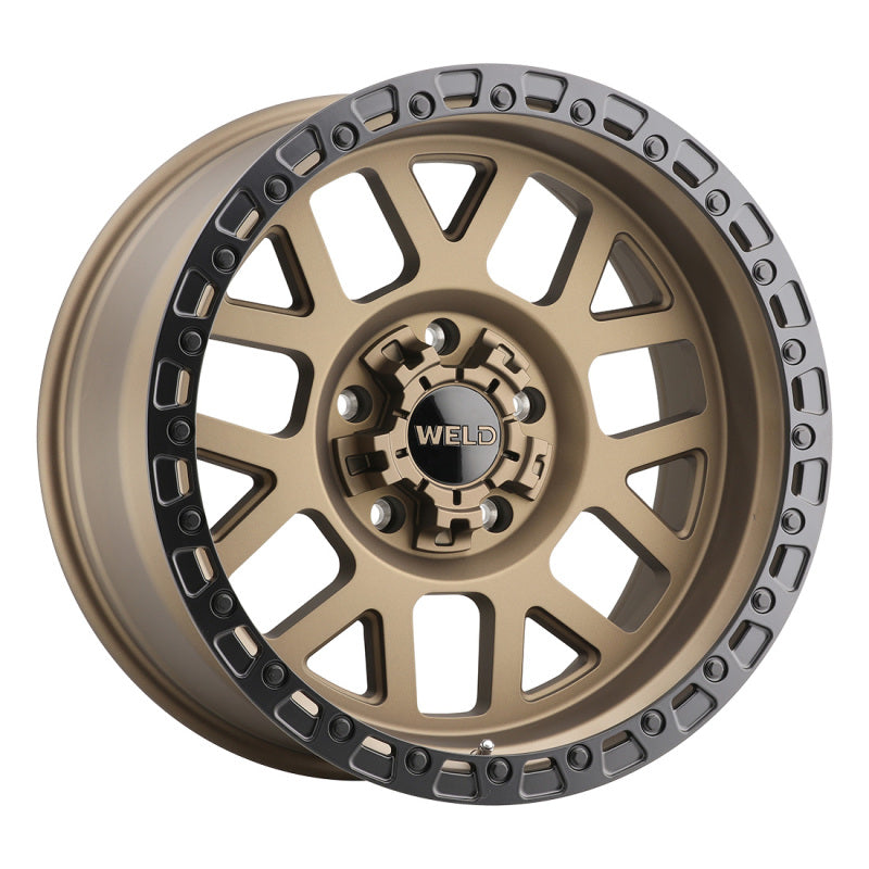 Weld Off-Road W115 Cinch Wheel 17x10 for 5x114.3 5x127 ET-25 BS4.50 Satin Bronze Satin Black (78.1) - OneFastShop