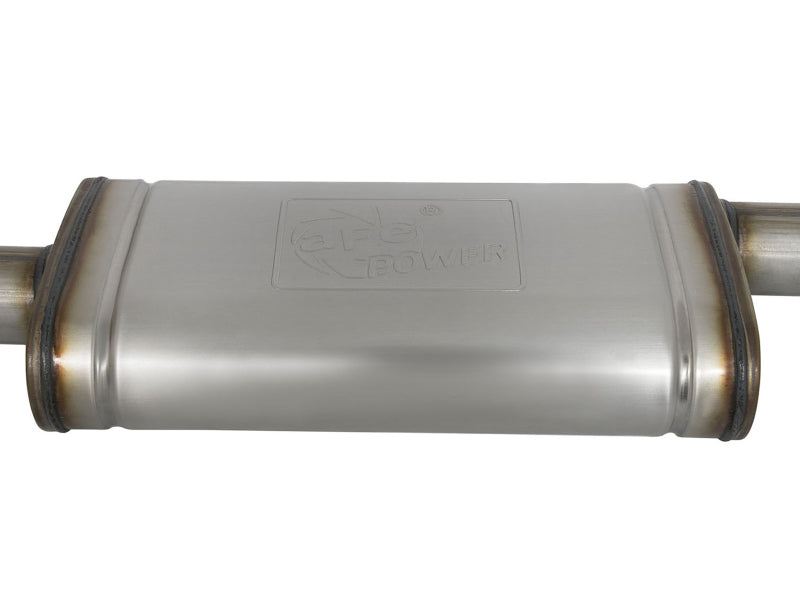 aFe ROCK BASHER 2.5in 409 SS Cat-Back Exhaust - 16-20 Toyota Tacoma L4-2.7L / V6-3.5L - OneFastShop