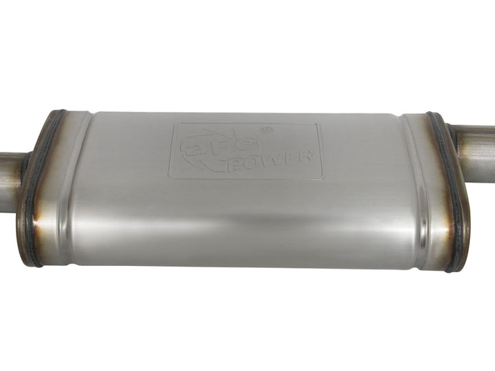aFe ROCK BASHER 2.5in 409 SS Cat-Back Exhaust - 16-20 Toyota Tacoma L4-2.7L / V6-3.5L - OneFastShop