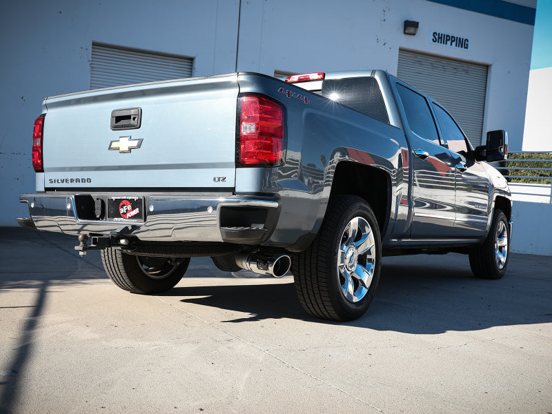 aFe Apollo GT Series 4in 409SS Cat Back Exhaust System Polished Tip 14-18 GM Silverado 1500 V8-6.2L