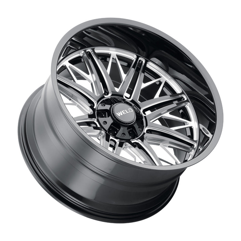 Weld Off-Road W145 Cascade Wheel 22X12 8X180 Bolt Pattern ET-44 BS4.75 Gloss Black MIL 124.3 (124.3)