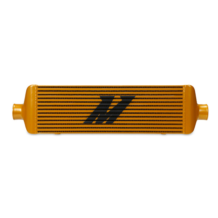 Mishimoto Universal Intercooler - J-Line Gold for Limited Front-End Space - OneFastShop
