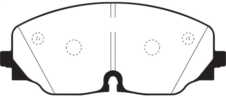 EBC Ultimax Front Brake Pads for 2018-2025 Volkswagen Atlas 2.0L Turbo - OneFastShop