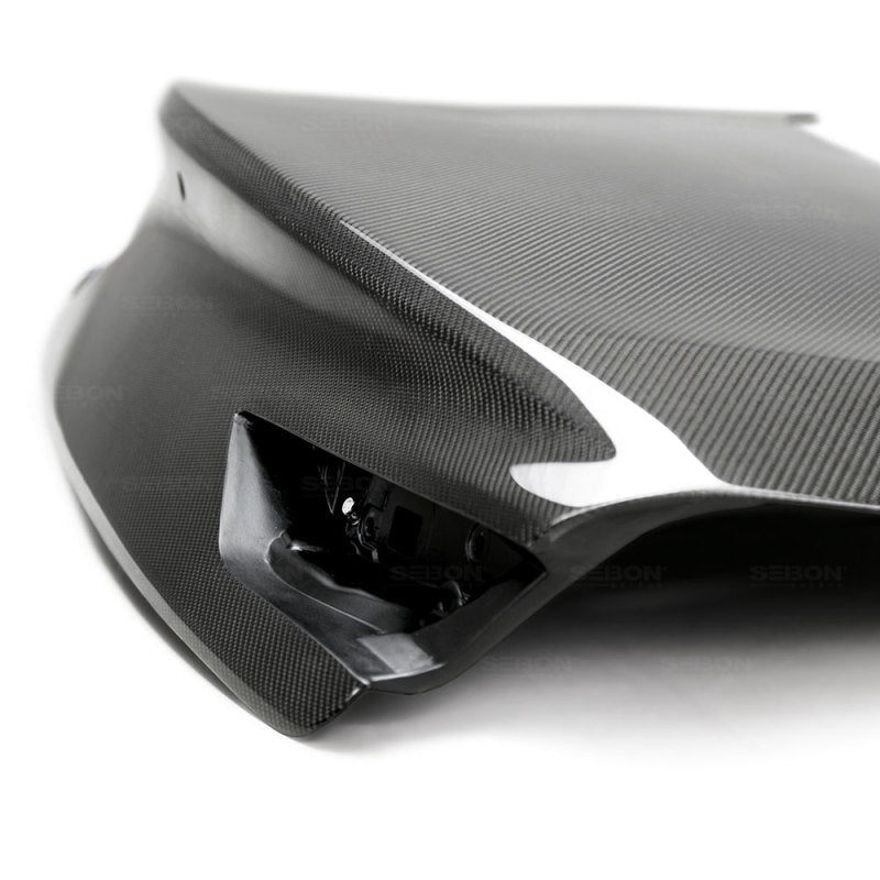 Seibon Carbon Fiber Trunk Lid for 17-19 Infiniti Q60 OE Style