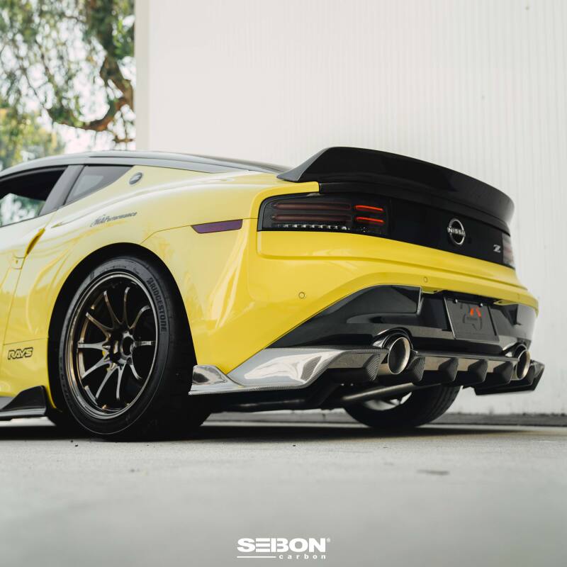 Seibon Carbon Fiber Rear Diffuser for 2023+ Nissan Z MB-Style