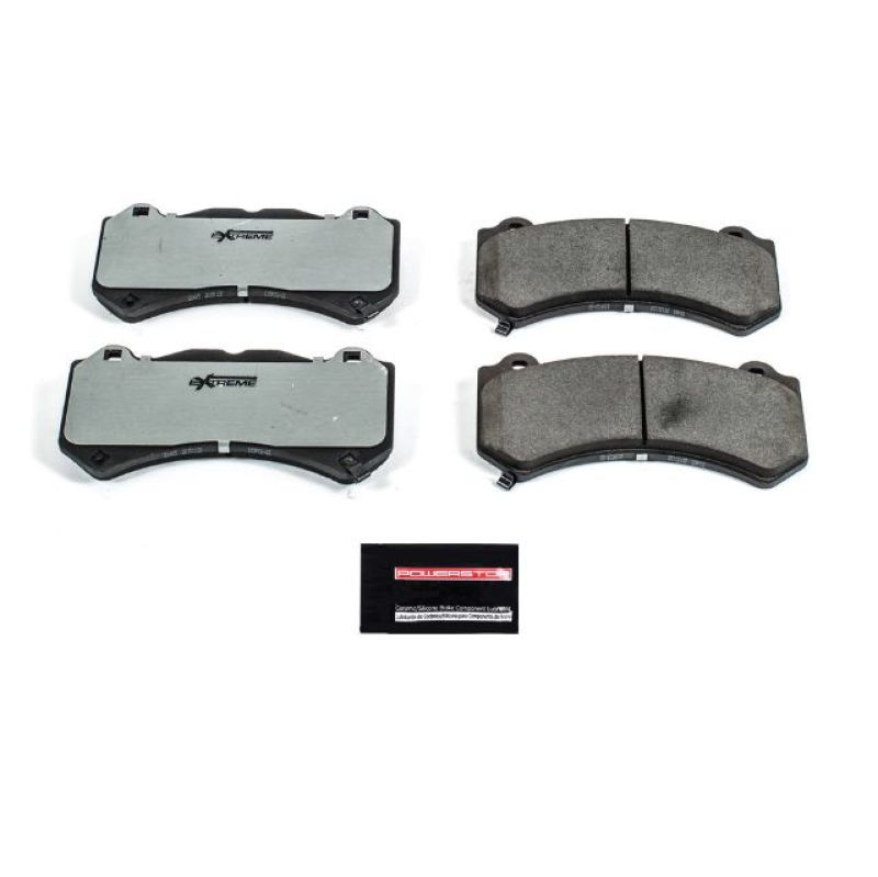PowerStop Z26 Extreme Street Brake Pads with Hardware for 16-19 Cadillac ATS - OneFastShop