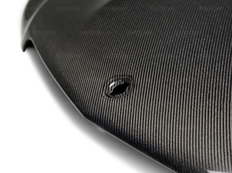 Seibon GT-Style Carbon Fiber Hood for 12-14 Mercedes Benz C63 AMG - OneFastShop