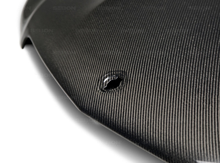 Seibon GT-Style Carbon Fiber Hood for 12-14 Mercedes Benz C63 AMG - OneFastShop