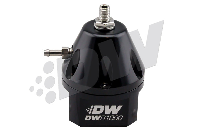 DeatschWerks DWR1000 Adjustable Fuel Pressure Regulator Black - OneFastShop
