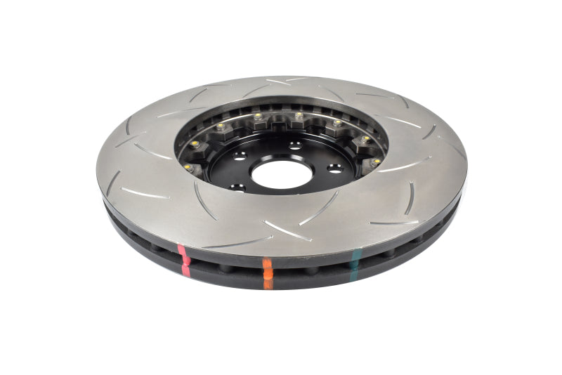 DBA 5000 Series Slotted Front Brake Rotor Black Hat for 11-17 Jeep Grand Cherokee Trackhawk 62L V8