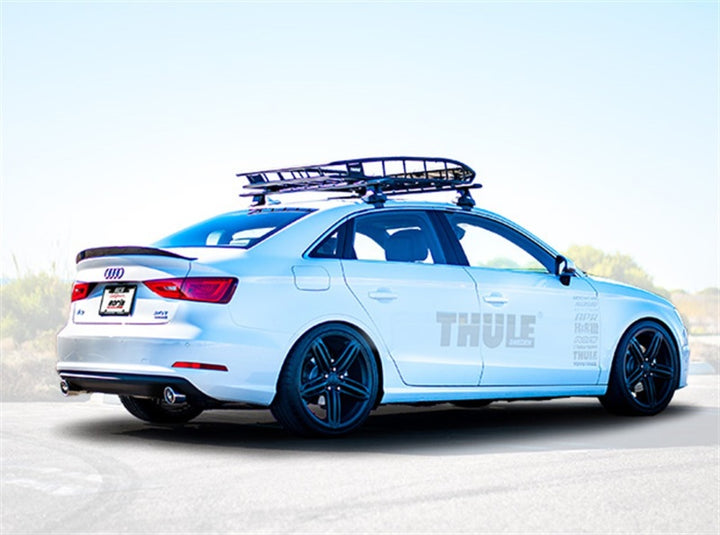 Borla S-Type Cat-Back Exhaust for 14-16 Audi A3 Quattro 2.0L Turbo RWD 4DR Single Split Rear Exit