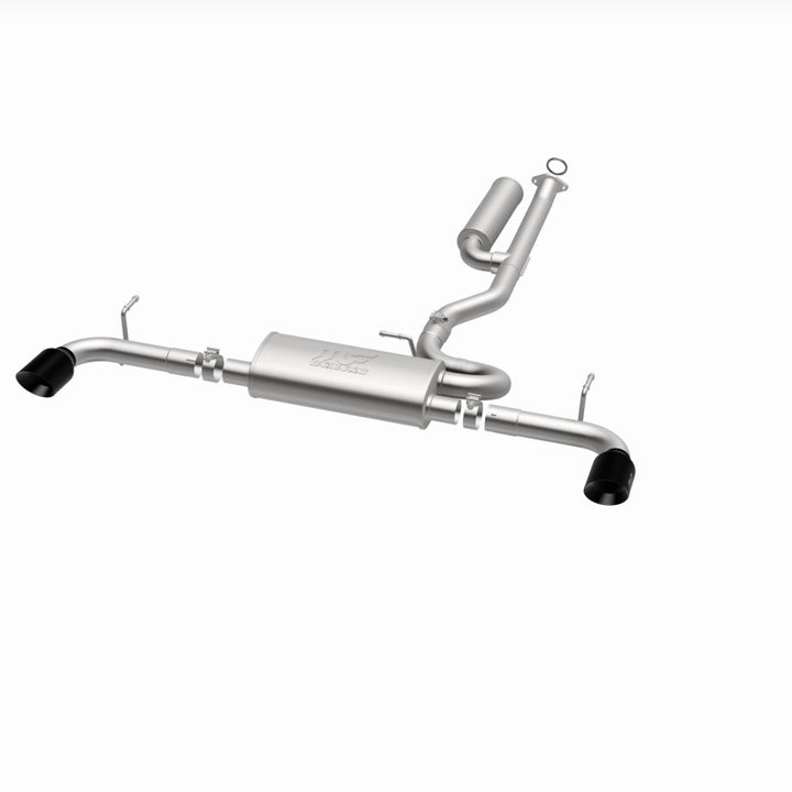 Magnaflow Street Series Cat-Back Exhaust System for 19-21 Toyota RAV4 - Dual Rear Exit - Black - OneFastShop