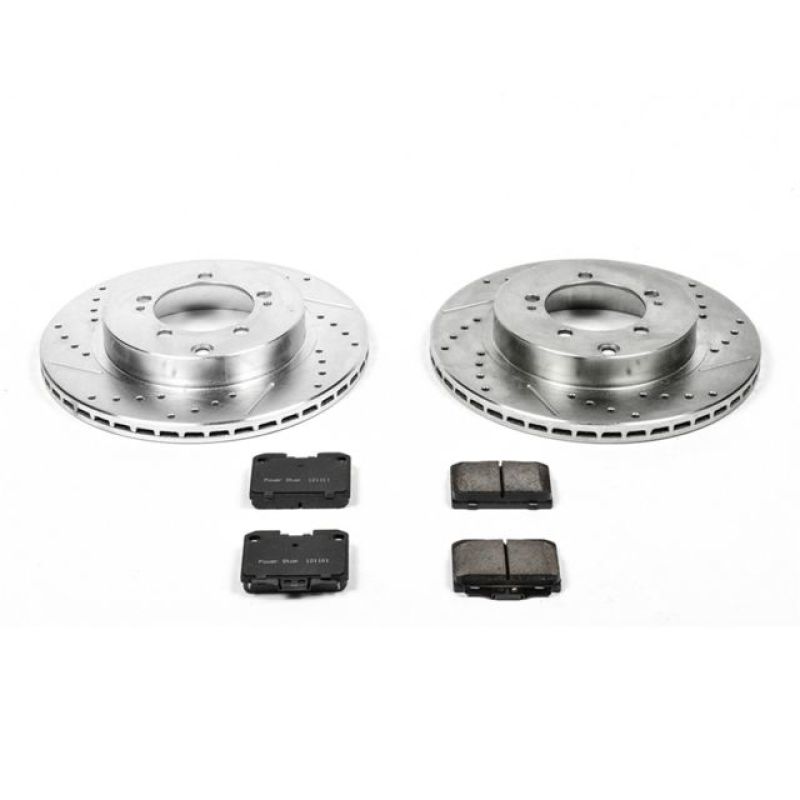 Power Stop 95-96 Dodge Stealth Rear Z23 Evolution Sport Brake Kit