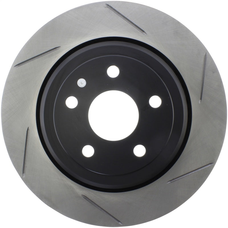 StopTech 2012–2013 Jeep SRT8 Rear Left Slotted Sport Brake Rotor - OneFastShop