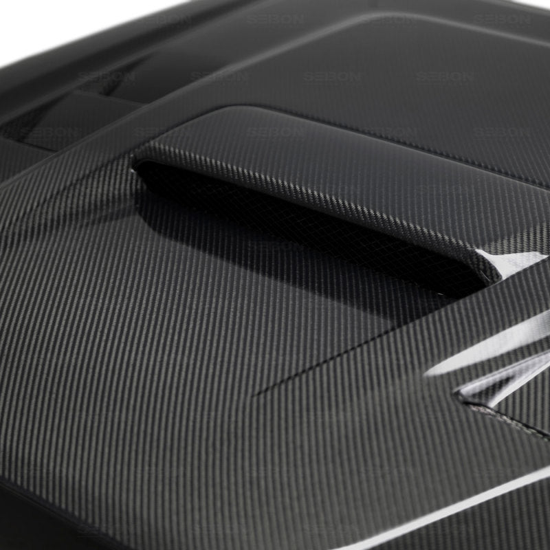 Seibon TS-Style Carbon Fiber Hood for 2018+ Toyota Tacoma