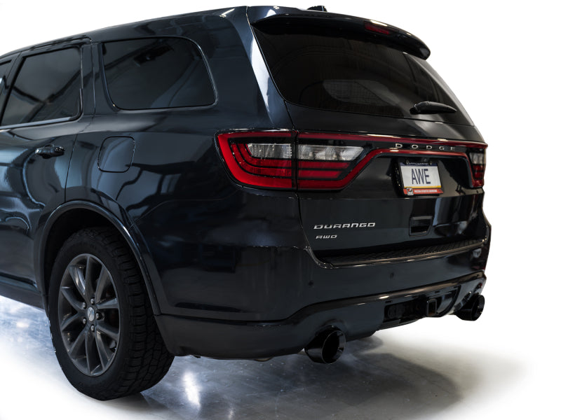 AWE Tuning Touring Edition Exhaust with Diamond Black Tips for 11-24 Dodge Durango 5.7L - OneFastShop
