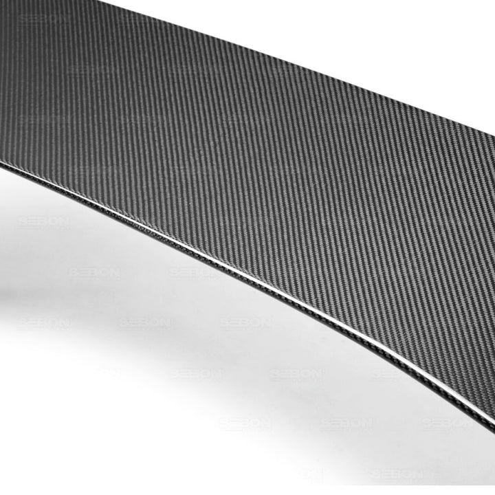 Seibon GT Carbon Fiber Rear Spoiler - Universal (70.5in Wide) - OneFastShop