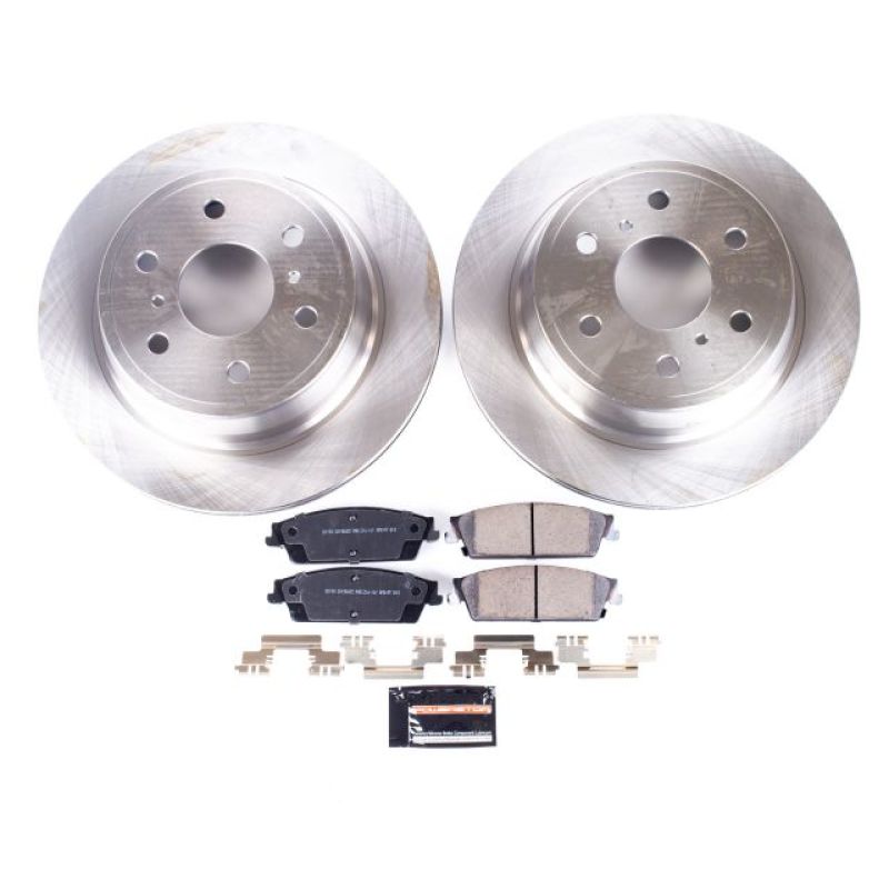 PowerStop Autospecialty OE Rear Brake Kit - Chevrolet Silverado 1500 / Tahoe 2007-2014
