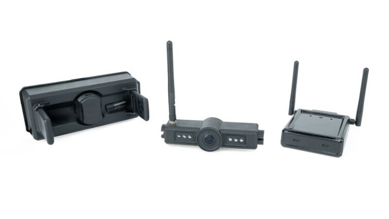 Air Lift Total View HD Camera with Versatile Mount - High Quality Color Video Feed - Quick-Connect Mounts - Night Vision - Wide Viewing Angle - Wi-Fi Connection - Multi-Coated Lens - 80° Vertical, 110° Horizontal - 100ft Range - Boat Back-Up Assistance