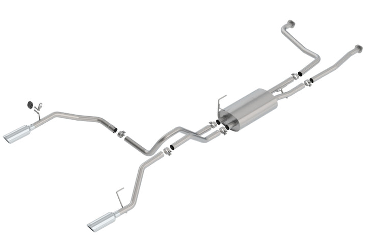Borla S-Type Catback Exhaust for 2016-2019 Nissan Titan 5.6L V8 2WD/4WD - OneFastShop