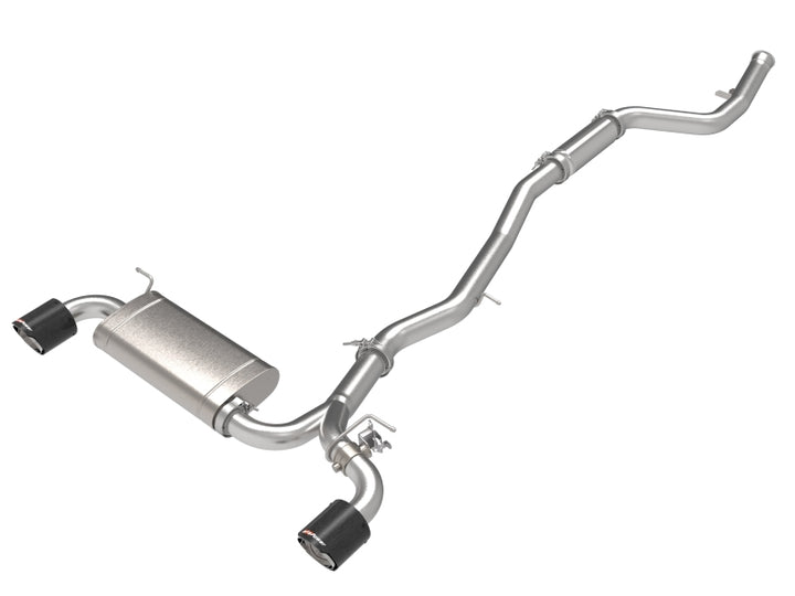 Afe Power Takeda Exhaust System with Carbon Tips for 2021 Toyota Supra 2.0L